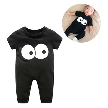 Newborn Rompers Big Eyes Black Baby Clothes Cotton Baby Pants Crawling Clothes Round Neck Short Sleeves Cool Boy Romper
Newborn Rompers Big Eyes Black Baby Clothes Cotton Baby Pants Crawling Clothes Round Neck Short Sleeves Cool Boy Romper