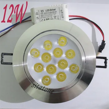 free shipping wholesale high power 12W led downlight , Lumen 1200LM AC85V-265V 12*1w LED ceiling lamp, 2years warranty
free shipping wholesale high power 12W led downlight , Lumen 1200LM AC85V-265V 12*1w LED ceiling lamp, 2years warranty