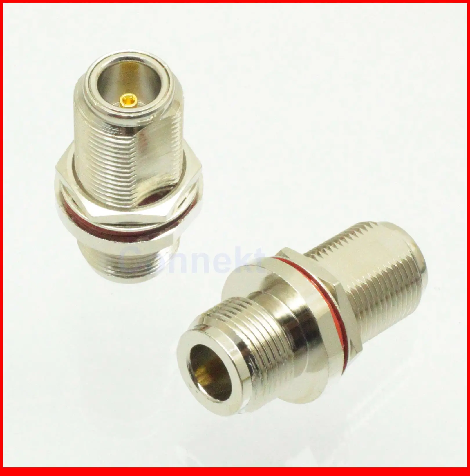 10pcs/lot N female to N female nut bulkhead in series RF adapter connector Nickel plated
10pcs/lot N female to N female nut bulkhead in series RF adapter connector Nickel plated