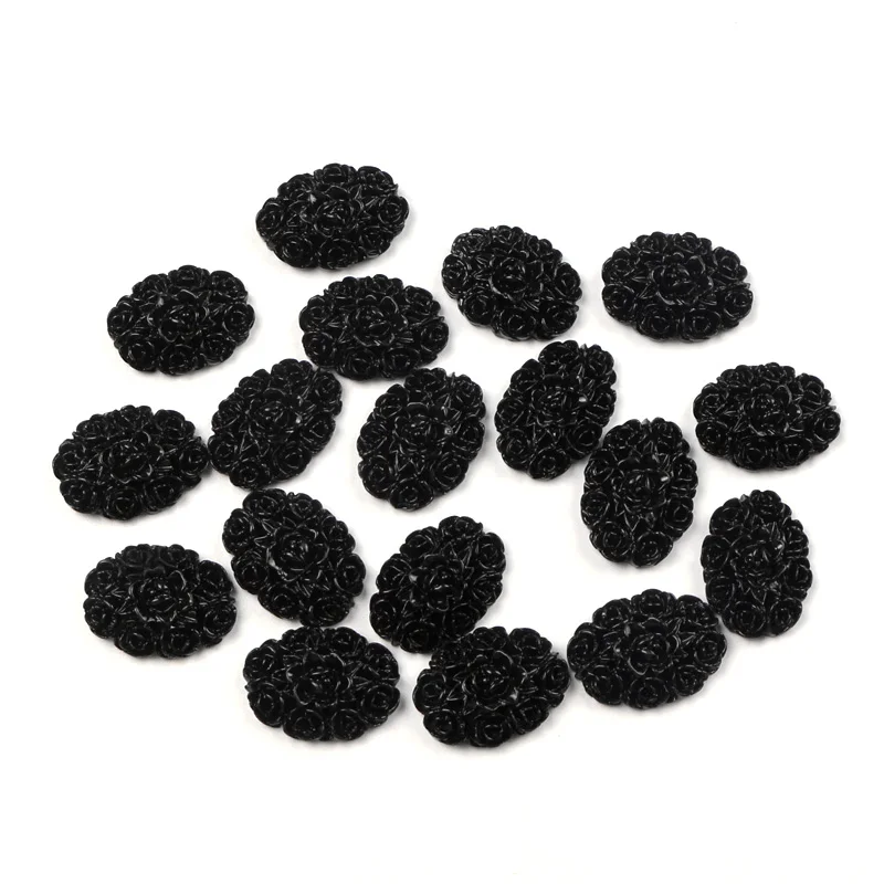 50Pcs Black Resin Flower Decoration Crafts Beads Flatback Cabochon Scrapbook DIY Embellishments Accessories Buttons
50Pcs Black Resin Flower Decoration Crafts Beads Flatback Cabochon Scrapbook DIY Embellishments Accessories Buttons