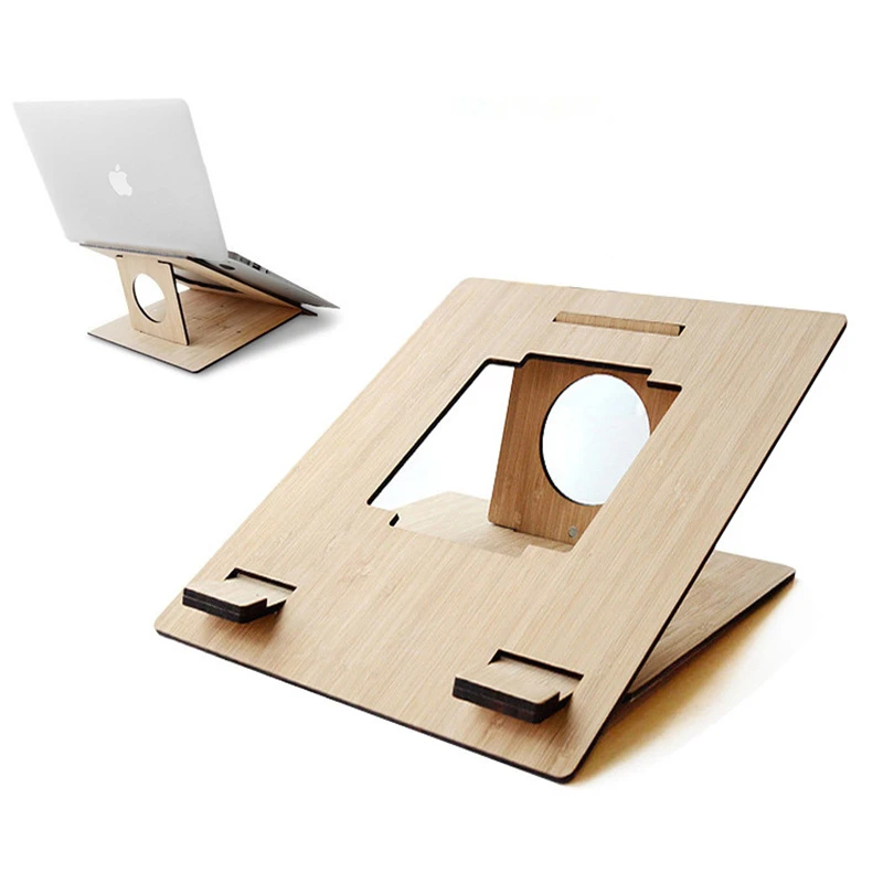 Detachable Laptop Stand Wooden Desktop Holder For Macbook Lenovo ASUS Tablet PC Notebook Portable Lap Desks Cooling Bracket
Detachable Laptop Stand Wooden Desktop Holder For Macbook Lenovo ASUS Tablet PC Notebook Portable Lap Desks Cooling Bracket