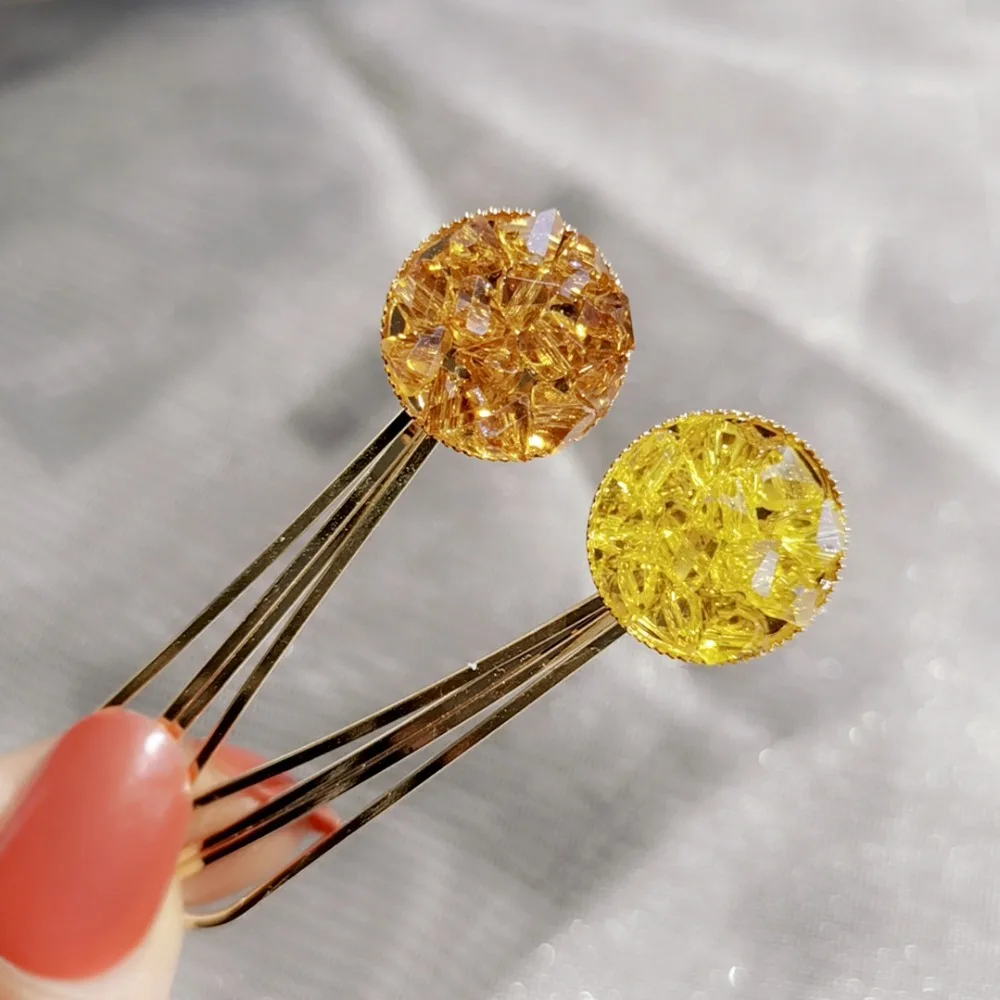 1Pcs Bling Crystal Hairpins Hair Clip Headwear for Women Girls Rhinestone Pins Barrette Styling Tools Accessories 6 Colors
1Pcs Bling Crystal Hairpins Hair Clip Headwear for Women Girls Rhinestone Pins Barrette Styling Tools Accessories 6 Colors