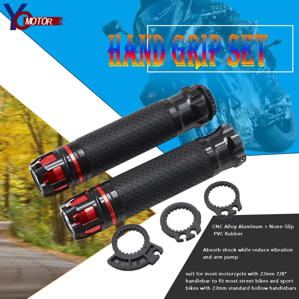 7/8''22MM Motorcycle Handlebar Grip Hand Grip Handle bar grips ends 7 color FOR kawasaki NINJA 650R/ER6F KTM 1290 SupeR Duke R
7/8''22MM Motorcycle Handlebar Grip Hand Grip Handle bar grips ends 7 color FOR kawasaki NINJA 650R/ER6F KTM 1290 SupeR Duke R