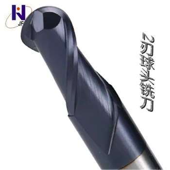 Free shipping Solid Carbide 2 Flutes Ball Nose End Mill, Metric, 55HRC, TiAlN Coated, Overall Length 75mm, R4*16*D8*60
Free shipping Solid Carbide 2 Flutes Ball Nose End Mill, Metric, 55HRC, TiAlN Coated, Overall Length 75mm, R4*16*D8*60