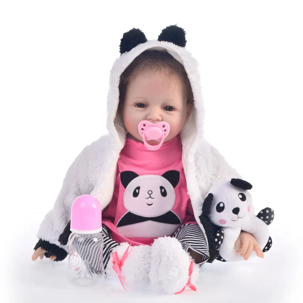 22inch Soft Silicone babies Reborn Dolls lol reborn-baby collectible Dolls modeling princess toddler Kids Playmate smile girl
22inch Soft Silicone babies Reborn Dolls lol reborn-baby collectible Dolls modeling princess toddler Kids Playmate smile girl