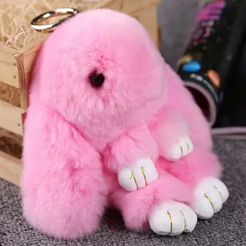 30pcs/lot Cute Mini 15cm Genuine bunny Rabbit Fur Pom Pom Key Chain Women Trinket Rabbit Toy Doll Bag Car Key Ring Keychain gift
30pcs/lot Cute Mini 15cm Genuine bunny Rabbit Fur Pom Pom Key Chain Women Trinket Rabbit Toy Doll Bag Car Key Ring Keychain gift