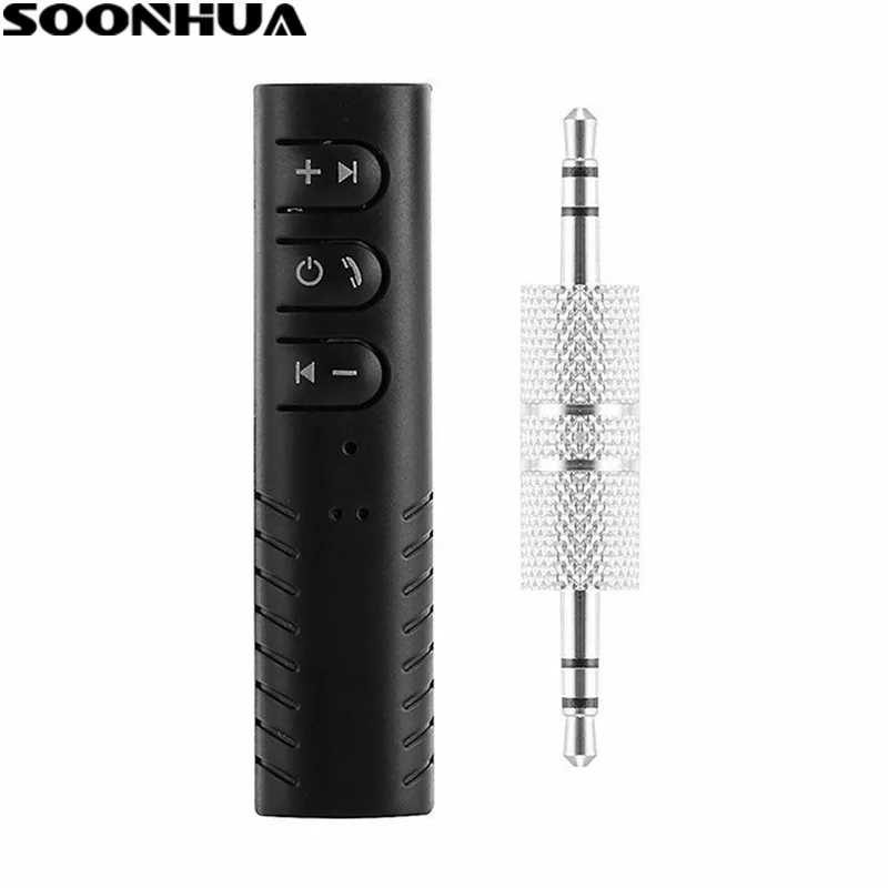 SOONHUA Car Bluetooth AUX 3.5mm Jack Bluetooth Receiver Handsfree Call Wireless Adapter Car Transmitter Auto Music Receivers
SOONHUA Car Bluetooth AUX 3.5mm Jack Bluetooth Receiver Handsfree Call Wireless Adapter Car Transmitter Auto Music Receivers