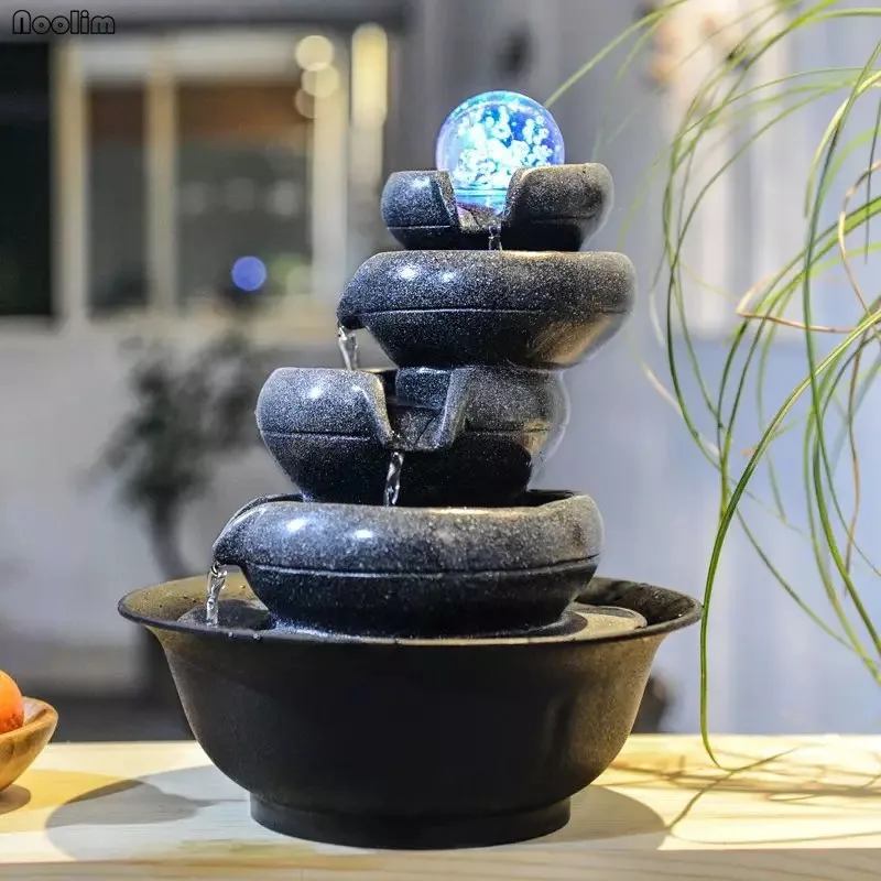 Simple Living Room Water Fountain Feng Shui Crafts Resin Feng Shui Wheel Office Desktop Decoration Ornaments Creative Gifts
Simple Living Room Water Fountain Feng Shui Crafts Resin Feng Shui Wheel Office Desktop Decoration Ornaments Creative Gifts