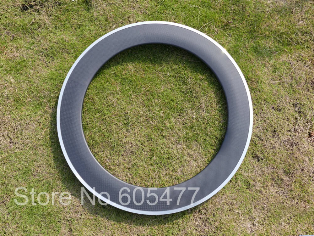 Glossy Matt Clincher Rim 80mm Carbon Fiber Road Bike Wheel Rims Alloy Brake Side wide : 25mm / 23mm
Glossy Matt Clincher Rim 80mm Carbon Fiber Road Bike Wheel Rims Alloy Brake Side wide : 25mm / 23mm