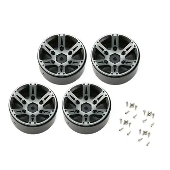 4pcs T-power 1.9 Inch RC Tires Beadlock Alloy Wheels Hub Beadlock Rim Set for 1/10 RC Car RC Component Spare Parts Accessories
4pcs T-power 1.9 Inch RC Tires Beadlock Alloy Wheels Hub Beadlock Rim Set for 1/10 RC Car RC Component Spare Parts Accessories