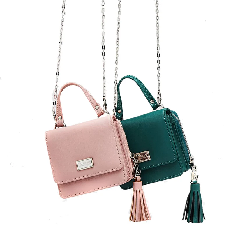 Female Wallet Leather Chains Tassel Short Women Wallets Fashion Small Clutch Portable Card Coin Money Pocket Female Purse Bag
Female Wallet Leather Chains Tassel Short Women Wallets Fashion Small Clutch Portable Card Coin Money Pocket Female Purse Bag
