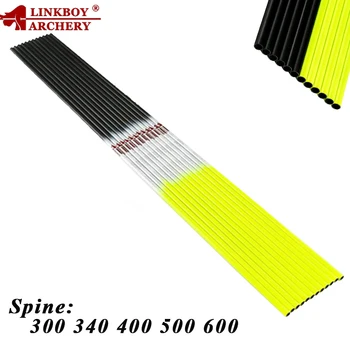 Linkboy Archery Pure Carbon Arrow ID6.2mm Shaft Spine300-600 for Traditional Compound Bows Hunting Accessories and Arrows
Linkboy Archery Pure Carbon Arrow ID6.2mm Shaft Spine300-600 for Traditional Compound Bows Hunting Accessories and Arrows
