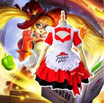 Angel Magic Kitchen Girl Maid Lolita Dress Uniform Cosplay costume Party Dress Halloween Christmas Carnival Customize Any sizes
Angel Magic Kitchen Girl Maid Lolita Dress Uniform Cosplay costume Party Dress Halloween Christmas Carnival Customize Any sizes