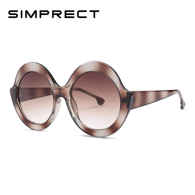 SIMPRECT Big Round Sunglasses Women 2019 Fashion Gradient Oversized Sun Glasses Brand Designer High Quality Lentes De Sol Mujer
SIMPRECT Big Round Sunglasses Women 2019 Fashion Gradient Oversized Sun Glasses Brand Designer High Quality Lentes De Sol Mujer