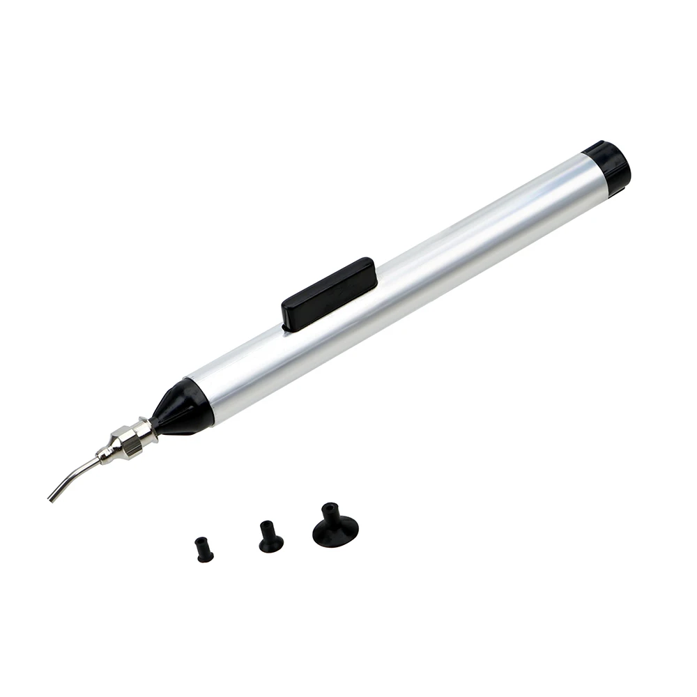 DIYWORK Manually Pumping IC Tool Solder Picker With 3 Sizes Sucking Alternative Tweezers Vacuum Suction Pen Hand Tool Set
DIYWORK Manually Pumping IC Tool Solder Picker With 3 Sizes Sucking Alternative Tweezers Vacuum Suction Pen Hand Tool Set