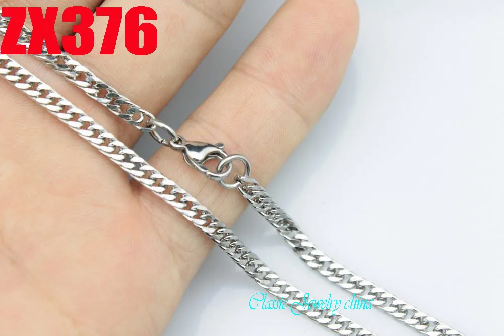 3.6mm four surface flat chain stainless steel necklaceSide chain fashion chains 20pcs ZX376
3.6mm four surface flat chain stainless steel necklaceSide chain fashion chains 20pcs ZX376
