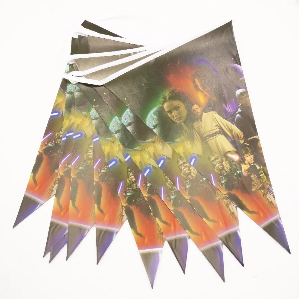 2.5m Star War Paper Banner Flag Birthday Party Supplies Birthday Decoration Theme Birthday Party Decoration Set
2.5m Star War Paper Banner Flag Birthday Party Supplies Birthday Decoration Theme Birthday Party Decoration Set
