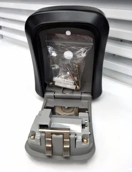 NEW STEEL OUTDOOR WALL KEY BOX WITH COMBINATION STORE KEYS HIGH SECURITY LOCK Home SAFE
NEW STEEL OUTDOOR WALL KEY BOX WITH COMBINATION STORE KEYS HIGH SECURITY LOCK Home SAFE