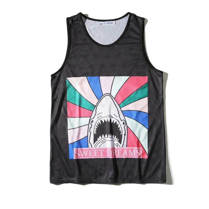 2019 Men Hip-hop Tank Tops Men's Summer 3d Mesh Vest Fit Slim Sleeveless Tee Shirts Ventilate Bodybuilding Clothing
2019 Men Hip-hop Tank Tops Men's Summer 3d Mesh Vest Fit Slim Sleeveless Tee Shirts Ventilate Bodybuilding Clothing