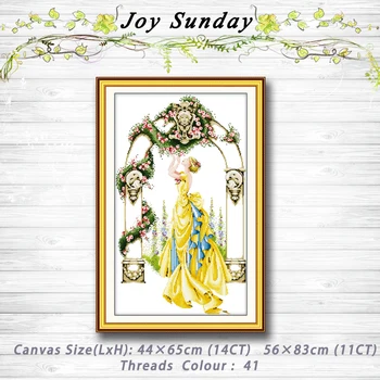 Rose in gate and courtyard beauty girl Patterns 14CT 11CT Counted Cross Stitch Sets embroidery set Needlework kit Home decor
Rose in gate and courtyard beauty girl Patterns 14CT 11CT Counted Cross Stitch Sets embroidery set Needlework kit Home decor