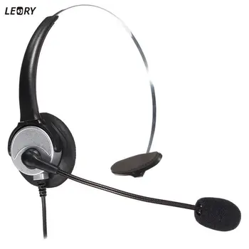LEORY 360 Degree Rotate Speaker Headphones with Bendable Mic Arm RJ11 Efficient Headset for Office Business Call
LEORY 360 Degree Rotate Speaker Headphones with Bendable Mic Arm RJ11 Efficient Headset for Office Business Call