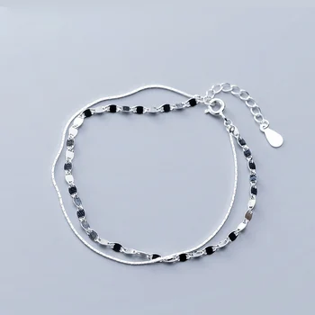 La Monada 925 Sterling Silver Twisted Double Layer Chain Bracelets For Women Trend Girls Jewelry Silver 925 Bracelet Woman
La Monada 925 Sterling Silver Twisted Double Layer Chain Bracelets For Women Trend Girls Jewelry Silver 925 Bracelet Woman