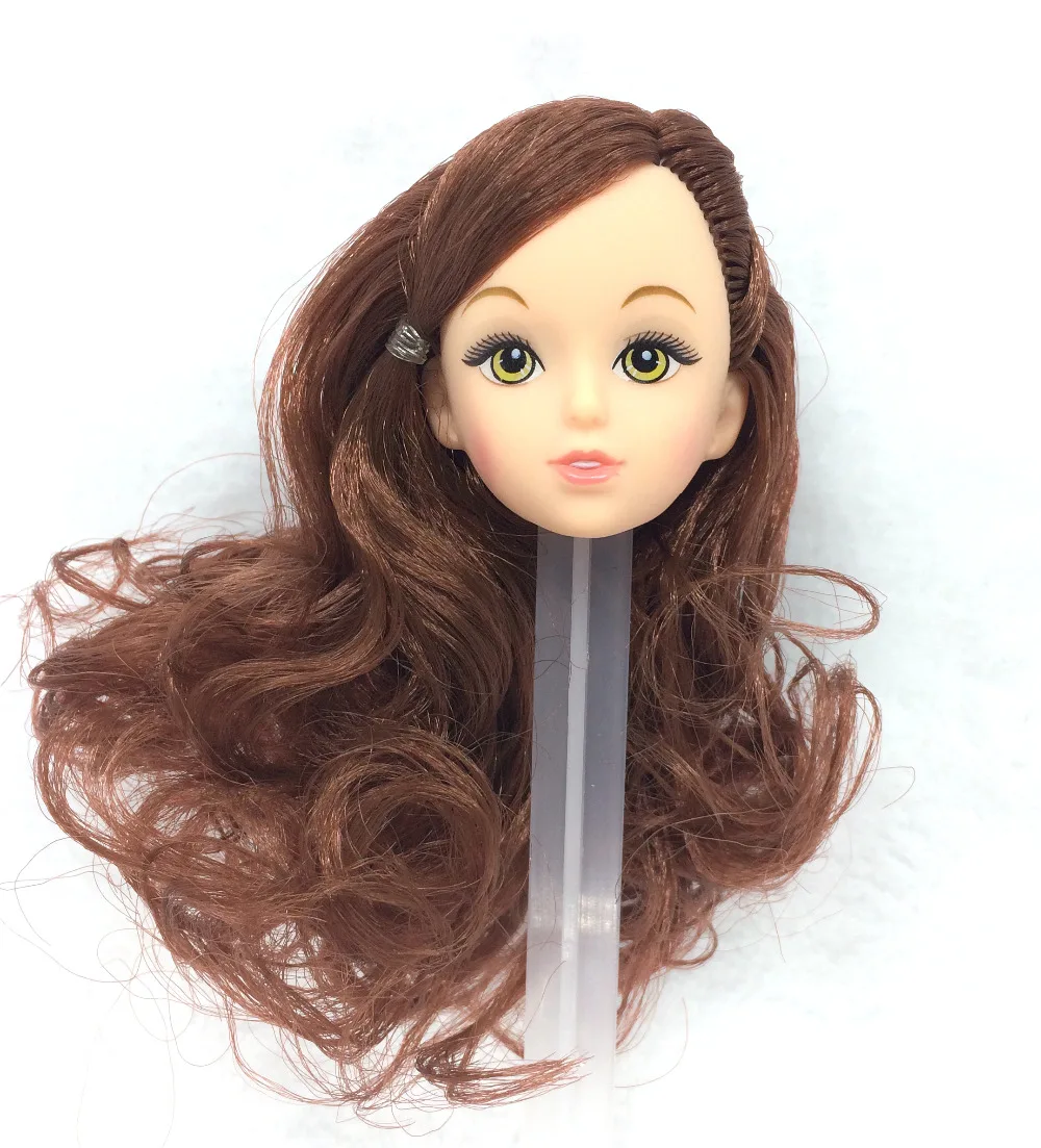 NK One Pcs Fashion Doll Head Brown Hair DIY Accessories For Barbie Kurhn Doll Best Girl' Gift Child DIY Toys 024D
NK One Pcs Fashion Doll Head Brown Hair DIY Accessories For Barbie Kurhn Doll Best Girl' Gift Child DIY Toys 024D