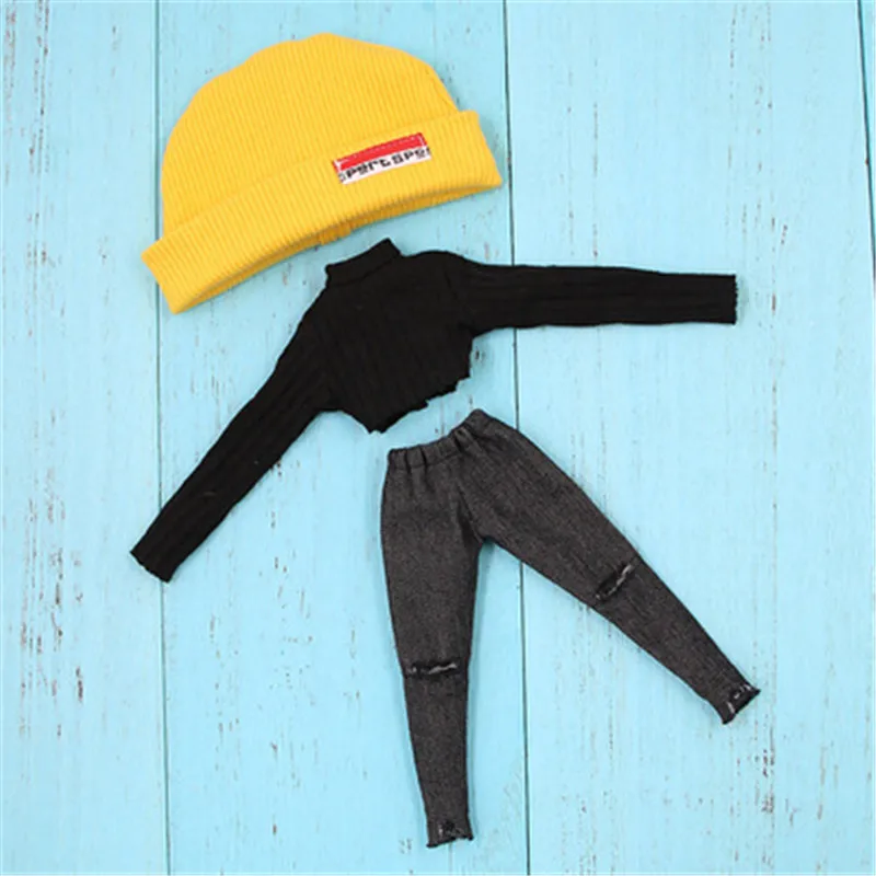 Fortune Days Blyth doll clothes hip hop wind clothes long sleeve t-shirt hole jeans hat canvas clothes for the 1/6 JOINT body
Fortune Days Blyth doll clothes hip hop wind clothes long sleeve t-shirt hole jeans hat canvas clothes for the 1/6 JOINT body