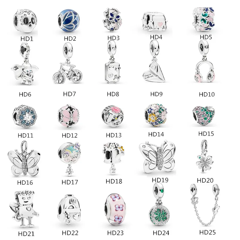 Anomokay 100% Sterling Silver Spring New Butterfly Flower Charm Bead fit Original Pandora Bracelet Necklace Bangle Jewelry Gift
Anomokay 100% Sterling Silver Spring New Butterfly Flower Charm Bead fit Original Pandora Bracelet Necklace Bangle Jewelry Gift