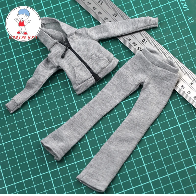 2 Colors 1:6 Scale Female Sport Suit Sweatshirt Hoodies Sweatpants Set For KUMIK PHicen Tbleague Jiaou Doll Action Figures
2 Colors 1:6 Scale Female Sport Suit Sweatshirt Hoodies Sweatpants Set For KUMIK PHicen Tbleague Jiaou Doll Action Figures