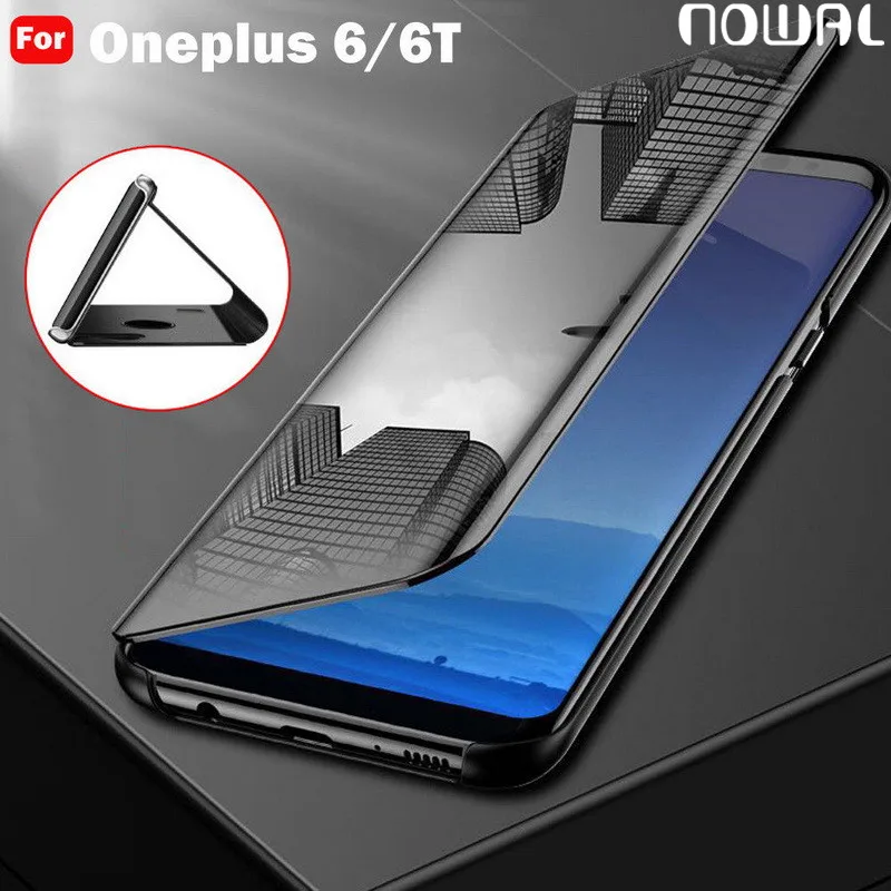 Luxury View Flip Phone Case For One Plus 6T 6 5T Electroplated Mirror Vertical Bracket Stand Holder Cover For iPhone X XR XS Max
Luxury View Flip Phone Case For One Plus 6T 6 5T Electroplated Mirror Vertical Bracket Stand Holder Cover For iPhone X XR XS Max