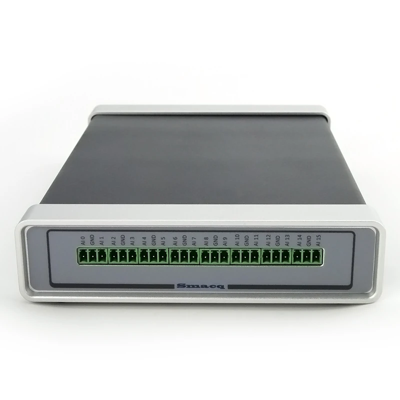 new USB2610 data acquisition card Smacq high speed 16-bit 16 channel single-ended or 8 differential input 1M sampling
new USB2610 data acquisition card Smacq high speed 16-bit 16 channel single-ended or 8 differential input 1M sampling