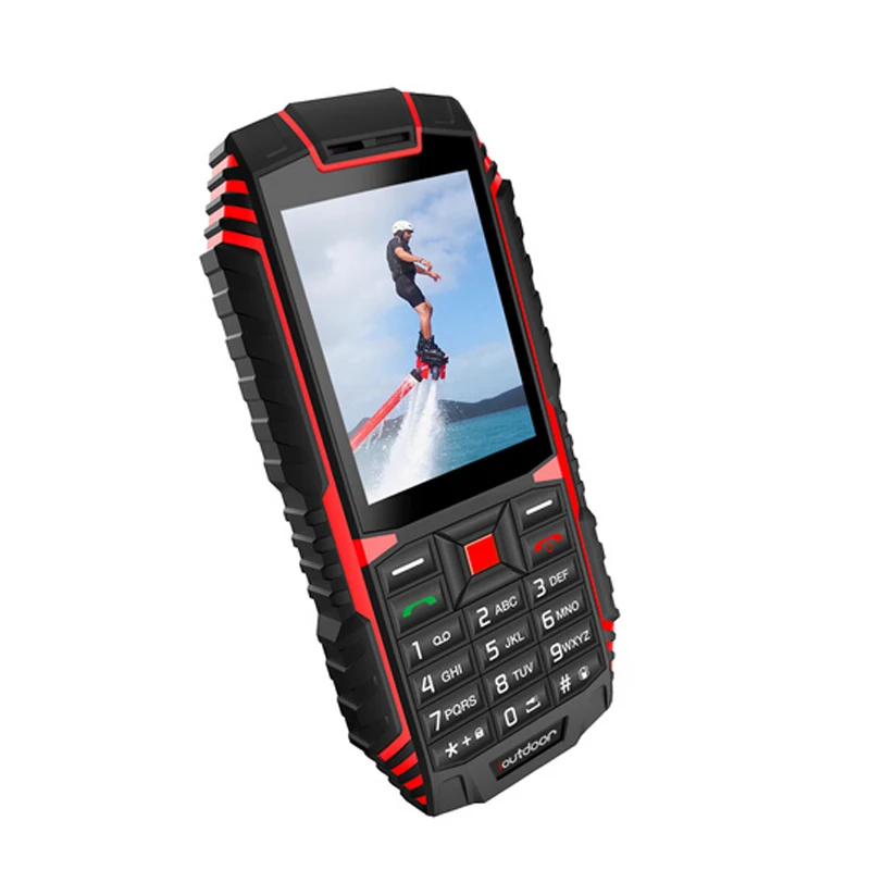 Ioutdoor T1 2G функция прочный для мобильного телефона IP68 водонепроницаемый телефон FM