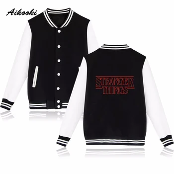 Hot Men's Jacket Stranger Things Jackets Baseball uniform student Sweatshirt Stranger Things 3 Spring Winter Baseball Jackets
Hot Men's Jacket Stranger Things Jackets Baseball uniform student Sweatshirt Stranger Things 3 Spring Winter Baseball Jackets