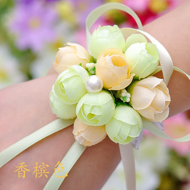 Wedding Supplies Wedding Decoration Flower Bridesmaid Wrist Hand Flowers High Grade Simulation Cloth Art Pearl Wrist Flowers
Wedding Supplies Wedding Decoration Flower Bridesmaid Wrist Hand Flowers High Grade Simulation Cloth Art Pearl Wrist Flowers