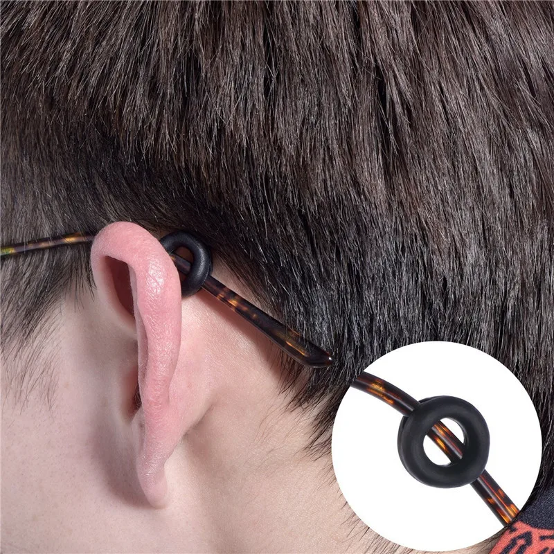 Eyeglass Temple Tips Sleeve Retainer Silicone Anti-slip Holder Elastic Comfort Glasses Ear Hook Mirror Leg Glasses Accessories
Eyeglass Temple Tips Sleeve Retainer Silicone Anti-slip Holder Elastic Comfort Glasses Ear Hook Mirror Leg Glasses Accessories