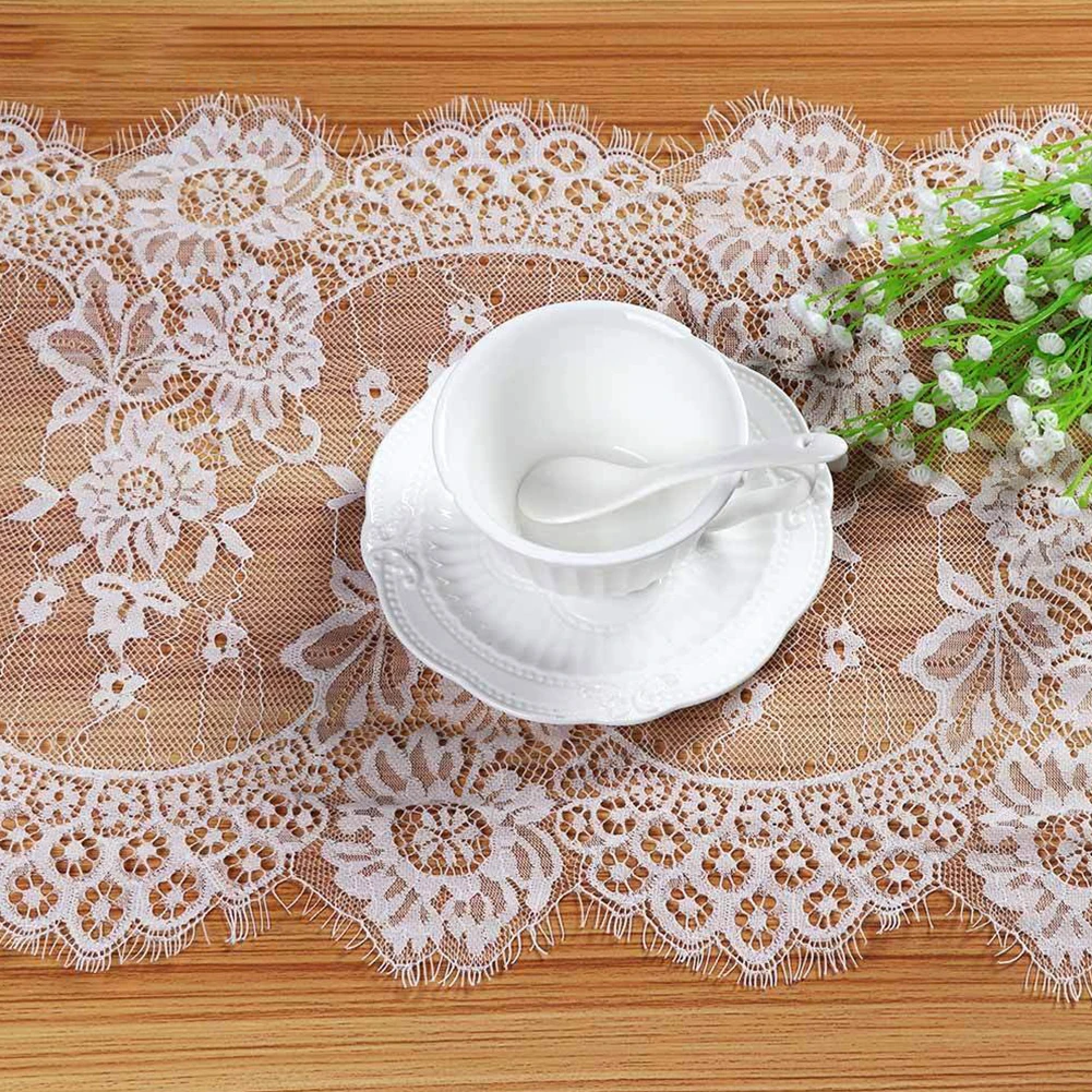 35x300cm Hotel Vintage Birthday Wedding Decor Covers Party Supplies Rectangular Hollowed Out Modern DIY Lace Floral Table Runner
35x300cm Hotel Vintage Birthday Wedding Decor Covers Party Supplies Rectangular Hollowed Out Modern DIY Lace Floral Table Runner