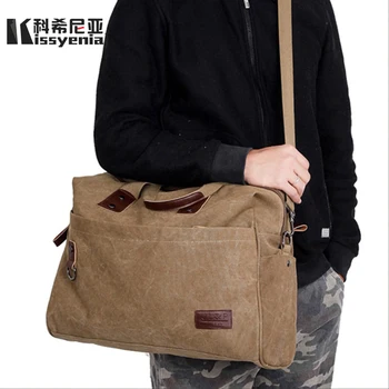 Kissyenia Travel Duffle Men Large Capacity Vintage Luggage Bag Overnight Military Travel Shoulder Bag Laptop Flight Bag KS1127
Kissyenia Travel Duffle Men Large Capacity Vintage Luggage Bag Overnight Military Travel Shoulder Bag Laptop Flight Bag KS1127