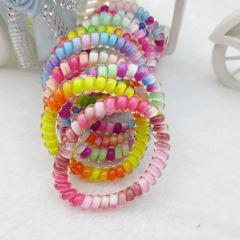 Telephone Line Hair Ring Hair Accessories Hair Clip Spring Rubber Band Elastic Hair Bands For Girl Rope Tie Hair Accessory
Telephone Line Hair Ring Hair Accessories Hair Clip Spring Rubber Band Elastic Hair Bands For Girl Rope Tie Hair Accessory