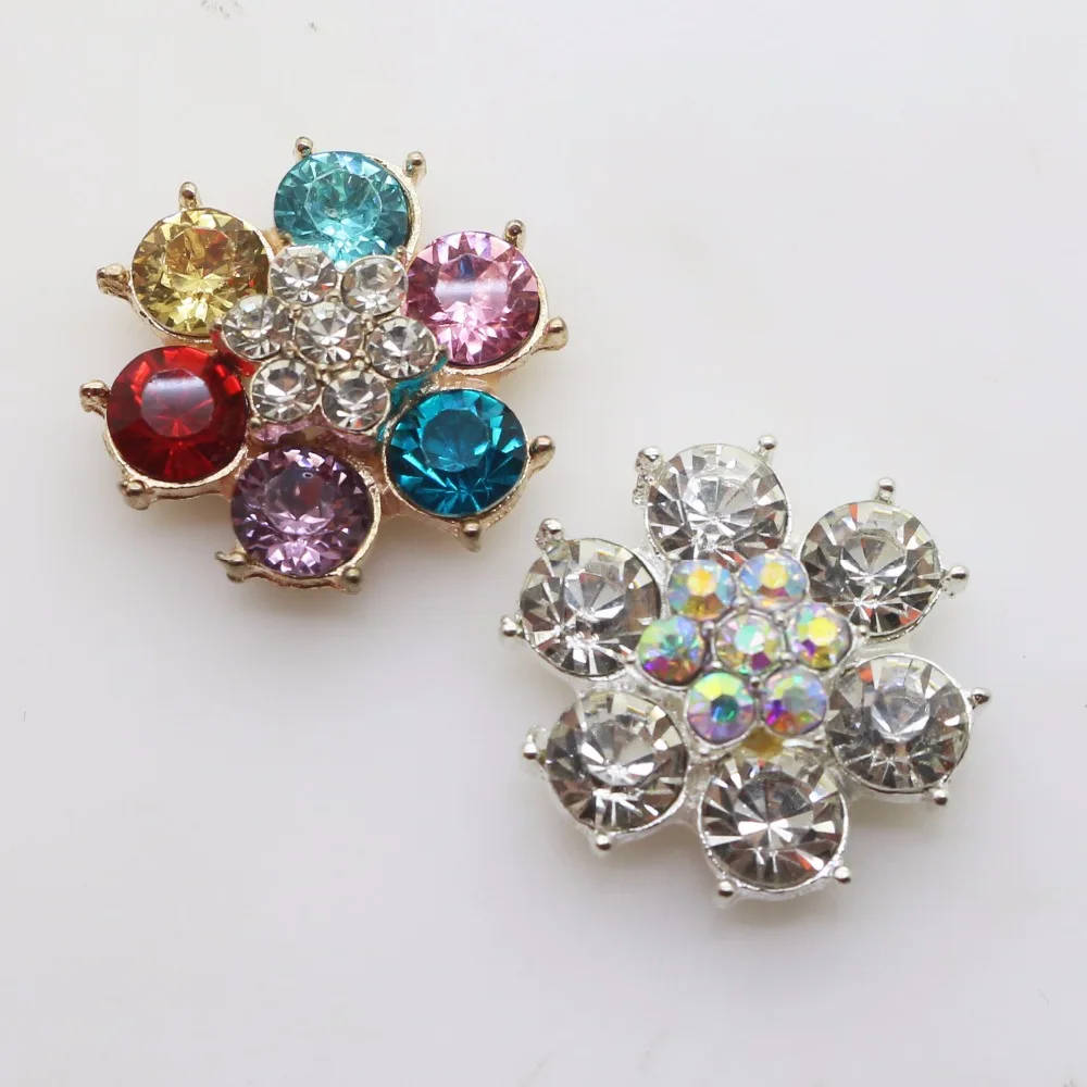 New 10pc 24MM Multi color Alloy Rhinestone Buttons apply to clothing brooch button Wedding decoration beauty accessories
New 10pc 24MM Multi color Alloy Rhinestone Buttons apply to clothing brooch button Wedding decoration beauty accessories