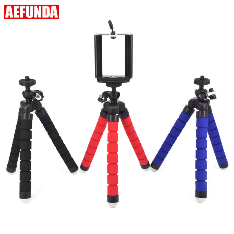 Phone Holder Flexible Octopus Tripod Bracket Sponge Stand Mount For iPhone 7 8 6 X Huawei Mobile Phone Camera Selfie Accessories
Phone Holder Flexible Octopus Tripod Bracket Sponge Stand Mount For iPhone 7 8 6 X Huawei Mobile Phone Camera Selfie Accessories