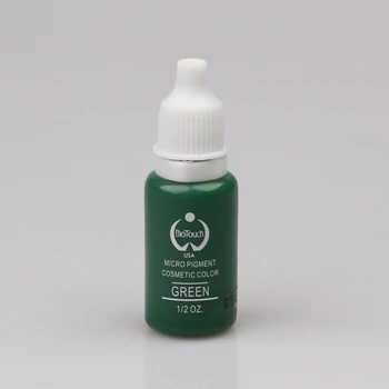 2pcs green 15ML permanent makeup pigment biotouch manual eyebrow embroidered permanent tattoo pigment supply
2pcs green 15ML permanent makeup pigment biotouch manual eyebrow embroidered permanent tattoo pigment supply