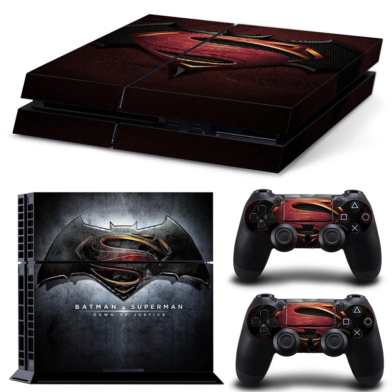 Free Drop Shipping Skin BATMAN VS SUPERMAN Cover Decal for PS4 Skin Sticker for Sony Play Station 4 Console & 2 Controller Skins
Free Drop Shipping Skin BATMAN VS SUPERMAN Cover Decal for PS4 Skin Sticker for Sony Play Station 4 Console & 2 Controller Skins