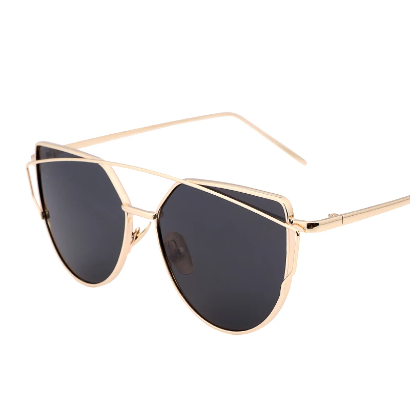 Fashion Cat Eye Sunglasses Women Brand Designer Twin-Beams Coating Mirror UV400 Sun Glasses For Women Flat Panel Lunettes Gafas
Fashion Cat Eye Sunglasses Women Brand Designer Twin-Beams Coating Mirror UV400 Sun Glasses For Women Flat Panel Lunettes Gafas