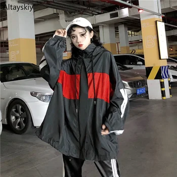 Jackets Women Letter Simple Harajuku Hip Hop Womens Korean Style Trendy Students Jacket BF Ladies Batwing Sleeve Loose Casual 
Jackets Women Letter Simple Harajuku Hip Hop Womens Korean Style Trendy Students Jacket BF Ladies Batwing Sleeve Loose Casual