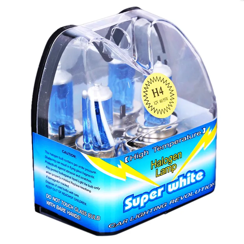 2x H4 9003 HB2 60W 55W 6000K Xenon Super White Car Headlight Bulbs Auto Fog Light Lamp Bulb Automobile Head Light Light Source
2x H4 9003 HB2 60W 55W 6000K Xenon Super White Car Headlight Bulbs Auto Fog Light Lamp Bulb Automobile Head Light Light Source