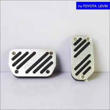 Car Aluminium Alloy Petrol Clutch Fuel Brake Braking Pad Foot Pedals Rest Plate for Toyota Levin Auto Pedals Free Shipping
Car Aluminium Alloy Petrol Clutch Fuel Brake Braking Pad Foot Pedals Rest Plate for Toyota Levin Auto Pedals Free Shipping