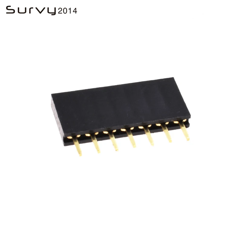 10/20/50/100PCS 7 Pin Header Socket gold plated 2.54mm Row Straight Female Single
10/20/50/100PCS 7 Pin Header Socket gold plated 2.54mm Row Straight Female Single