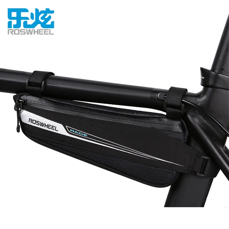 ROSWHEEL BICYCLE UPPER TUBE TRIANGLE BAG BIKE FRONT BEAM BAGS CYCLING RIDING ORGANIZER BAG 0.6L RACE SERIES
ROSWHEEL BICYCLE UPPER TUBE TRIANGLE BAG BIKE FRONT BEAM BAGS CYCLING RIDING ORGANIZER BAG 0.6L RACE SERIES