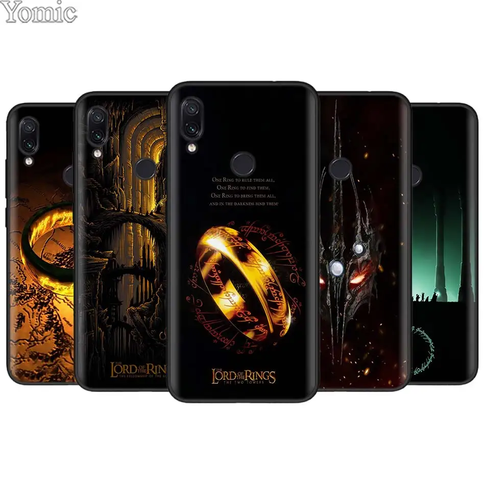 The Lord of the Rings for Xiaomi Redmi 7 6 5 Note 7 5 6 Pro 4X 5A 6A S2 GO Poco F1 TPU Black Soft Case Silicone Phone Case Cover
The Lord of the Rings for Xiaomi Redmi 7 6 5 Note 7 5 6 Pro 4X 5A 6A S2 GO Poco F1 TPU Black Soft Case Silicone Phone Case Cover